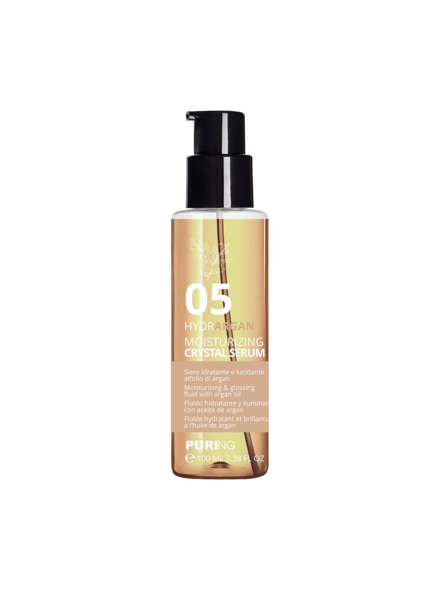 Sérum Cristal Hidratante Nutritivo 100 ml HydrArgan Puring