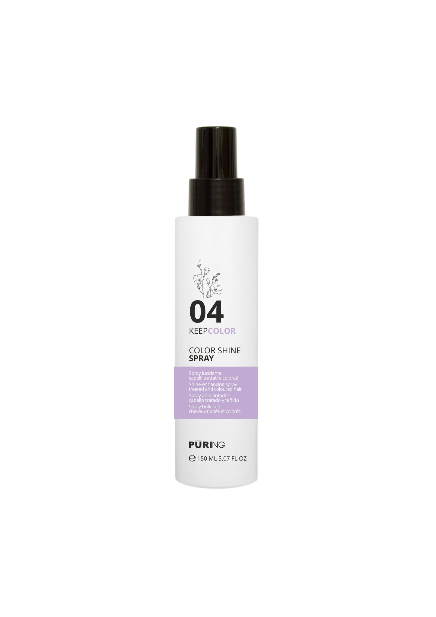 SPRAY ILUMINADOR 04 KEEPCOLOR CABELOS PINTADOS 150ML PURING