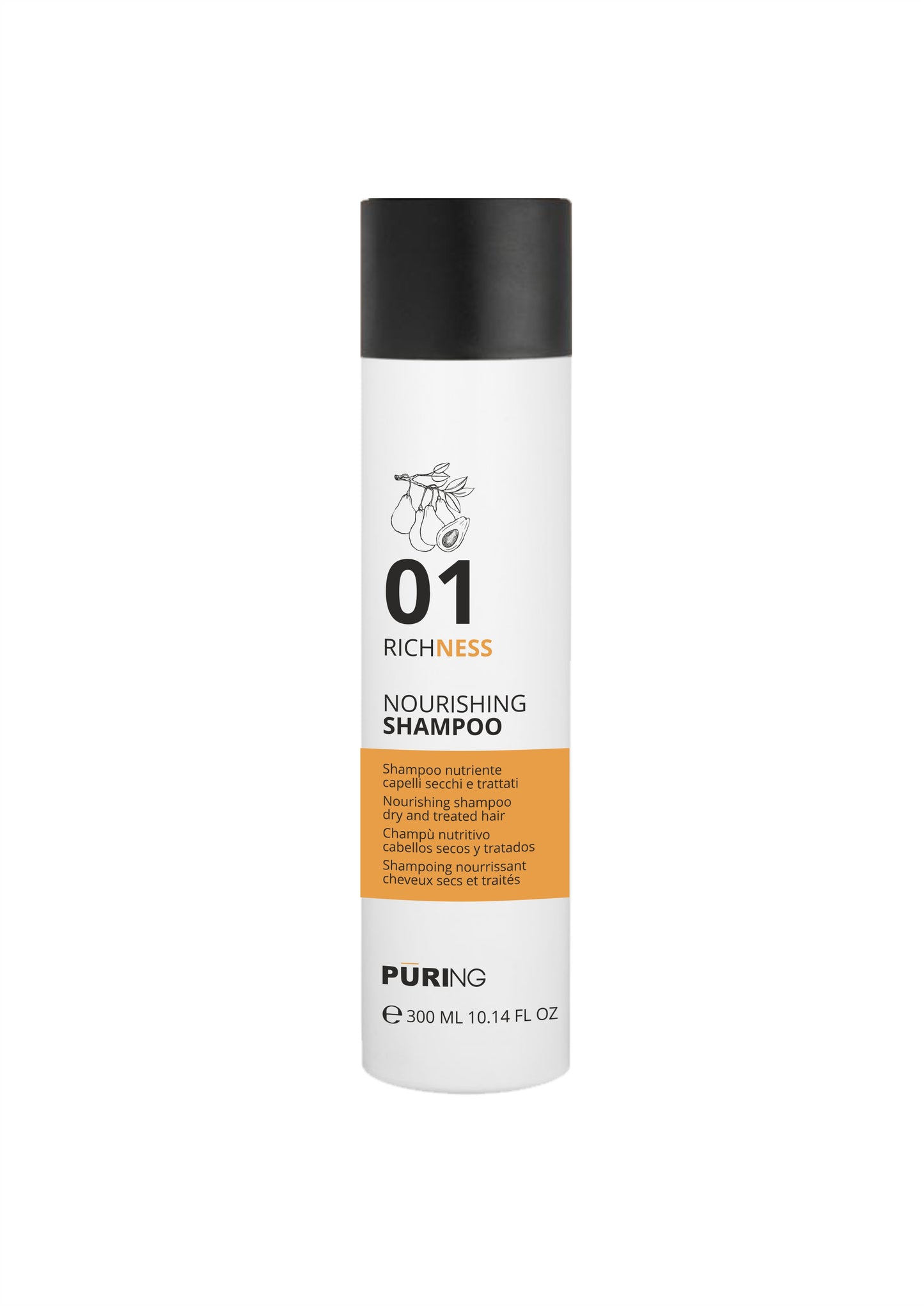 Shampoo Nutritivo Cabelos Secos e Tratados Richness Puring