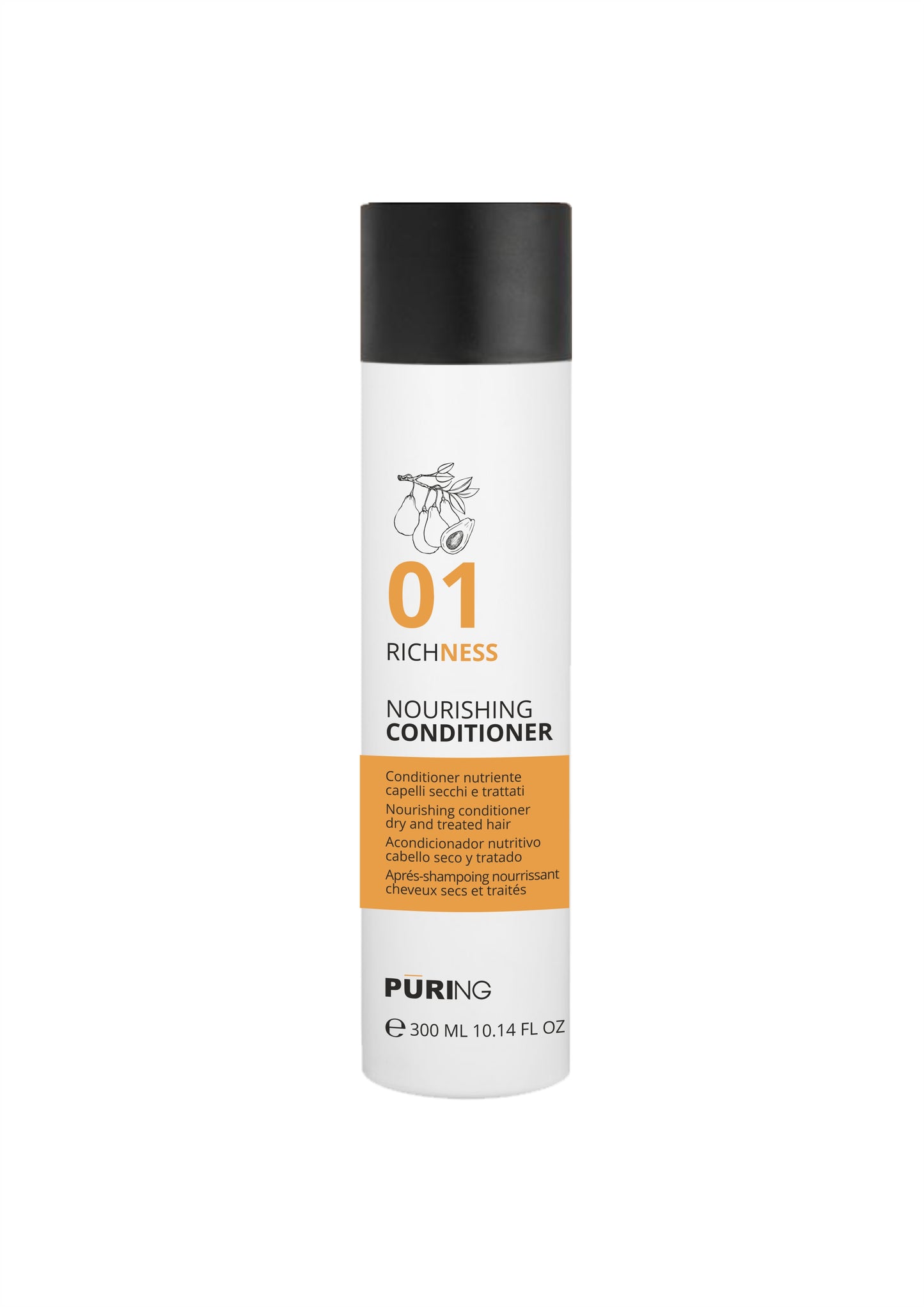 Condicionador Nutritivo para Cabelos Secos e Tratados Richness Puring
