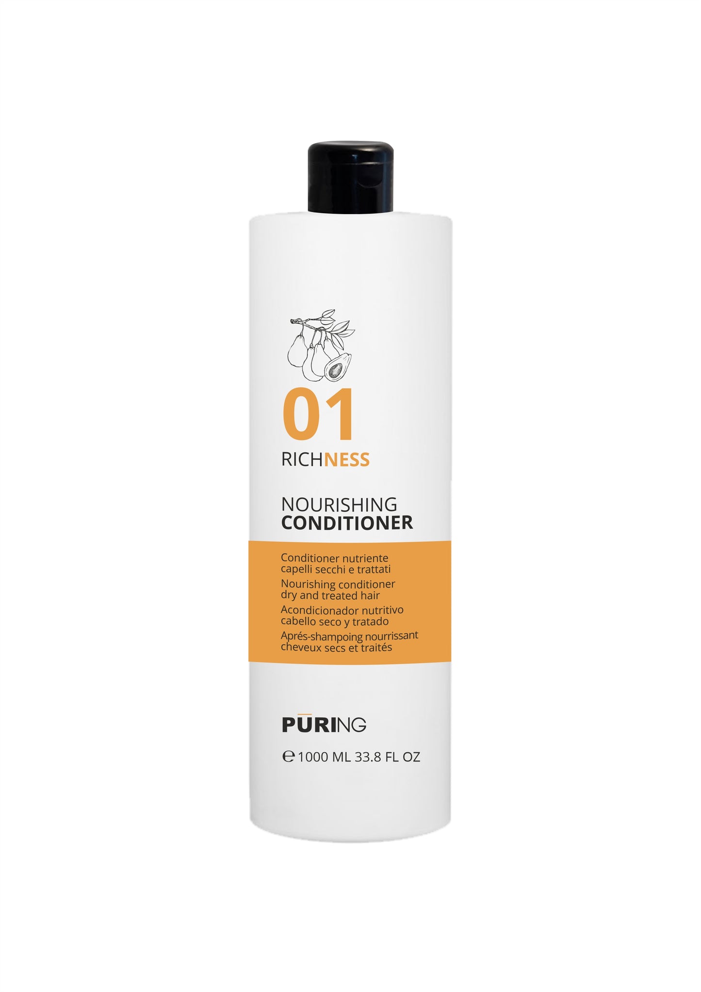 Condicionador Nutritivo para Cabelos Secos e Tratados Richness Puring