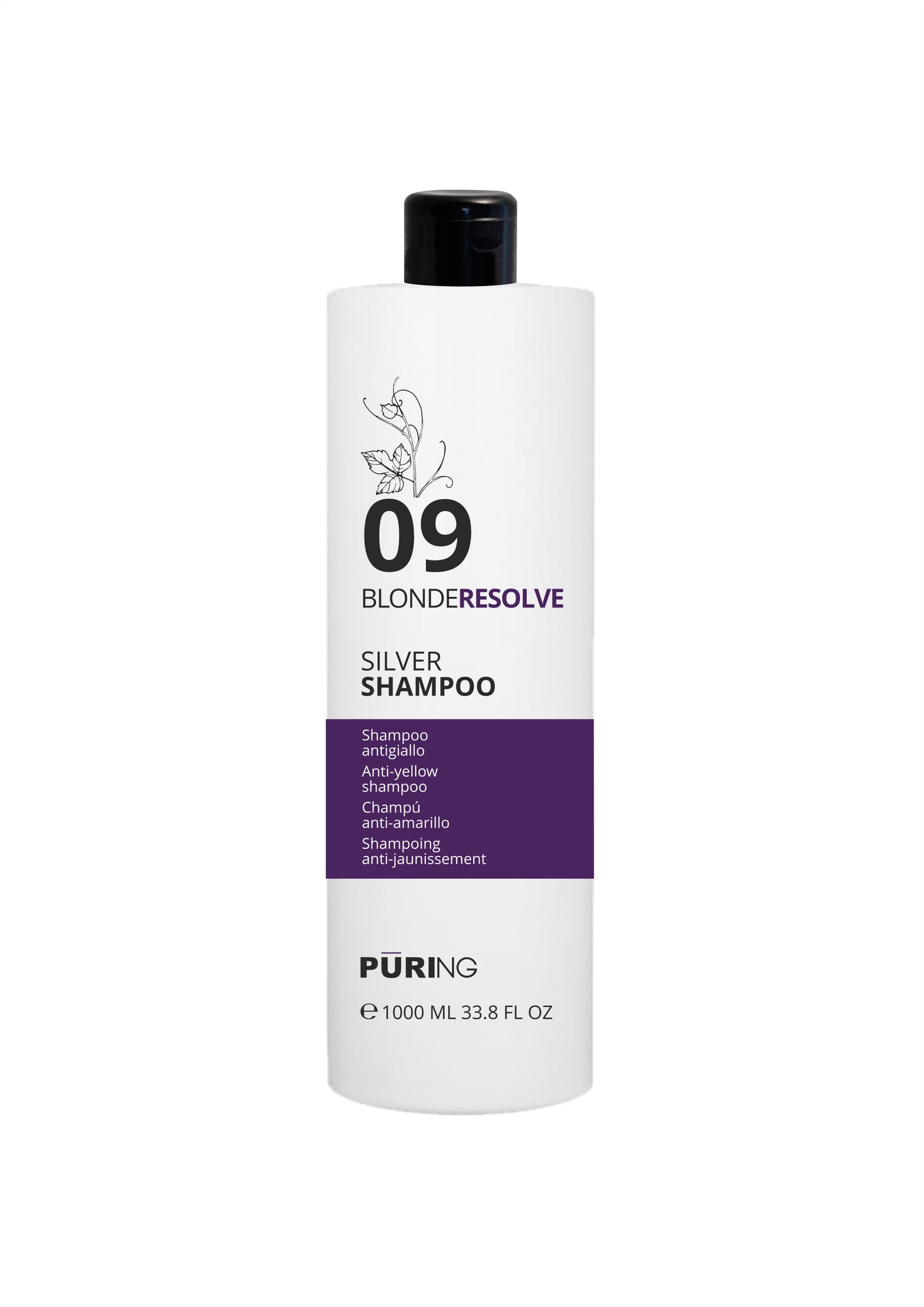 Shampoo Prata Anti-Amarelo Blonderesolve Puring