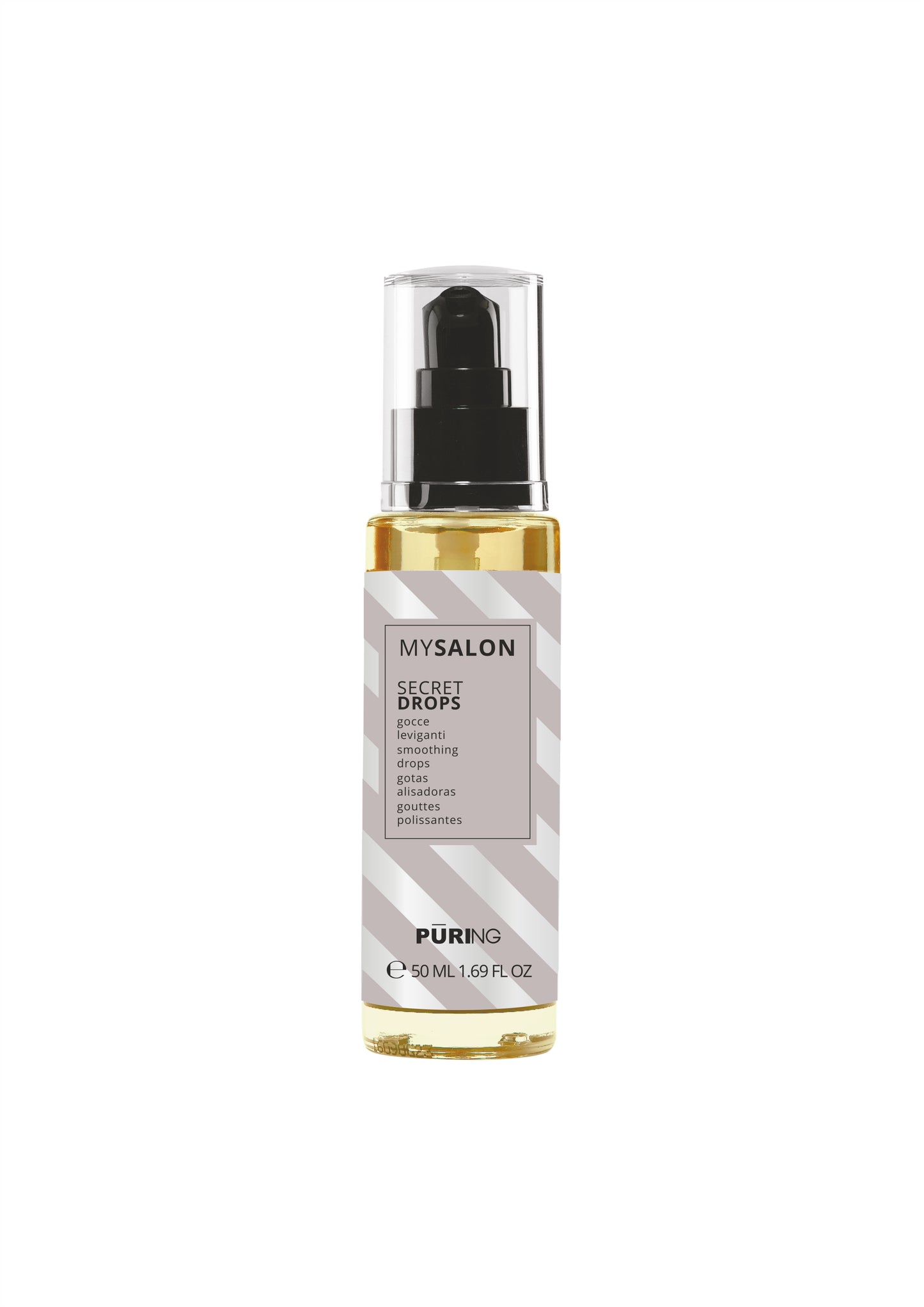 Fluido Alisante em Gotas Secret Drops 50 ml MySalon Puring