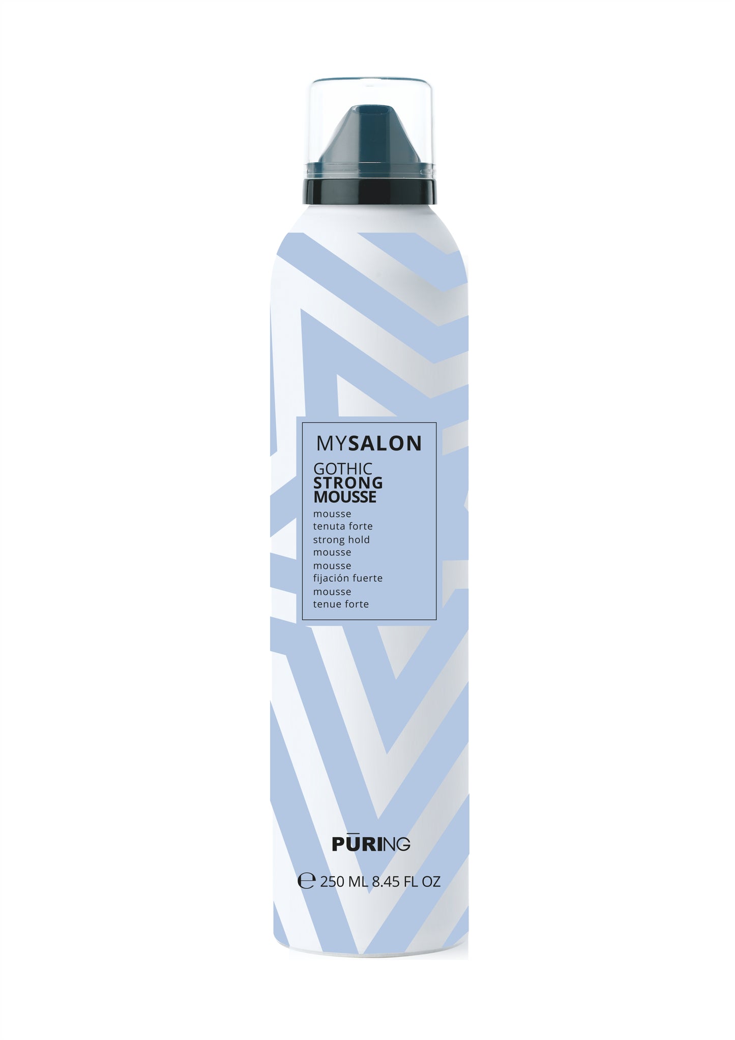 Mousse Gothic Fixação Forte 250 ml MySalon Puring