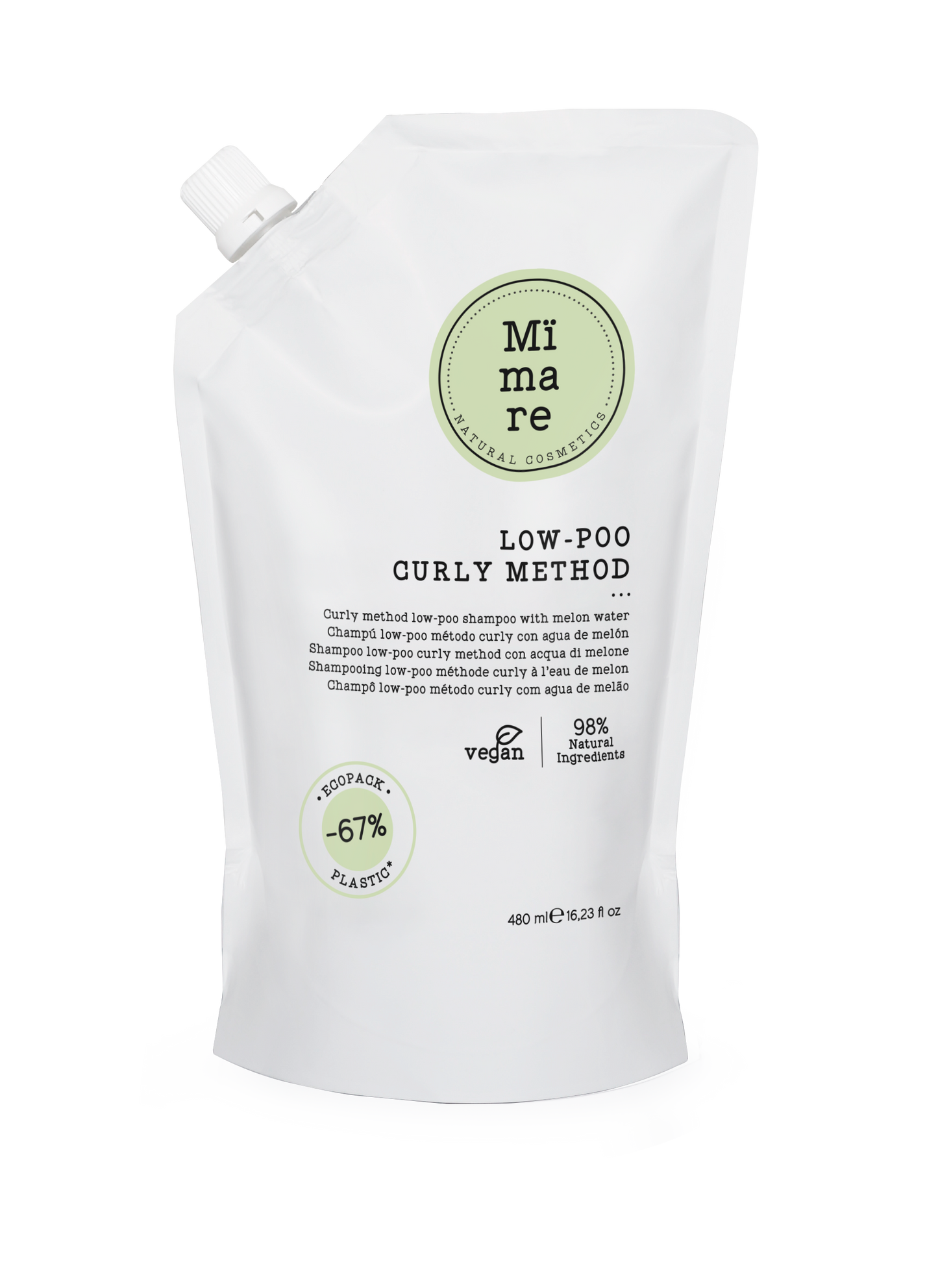 Shampoo Metodo Curly Low Poo Mimare
