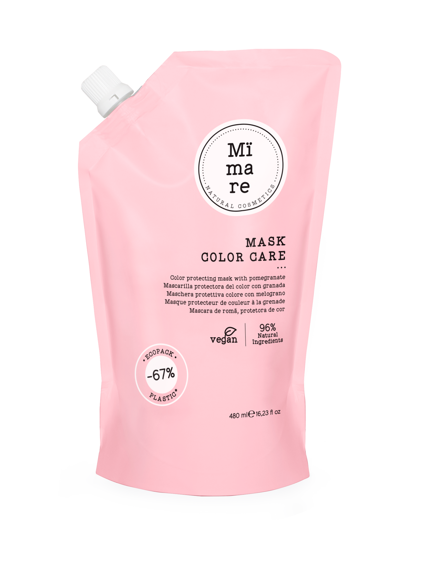 Máscara Pós-Coloração com Romã Mimare