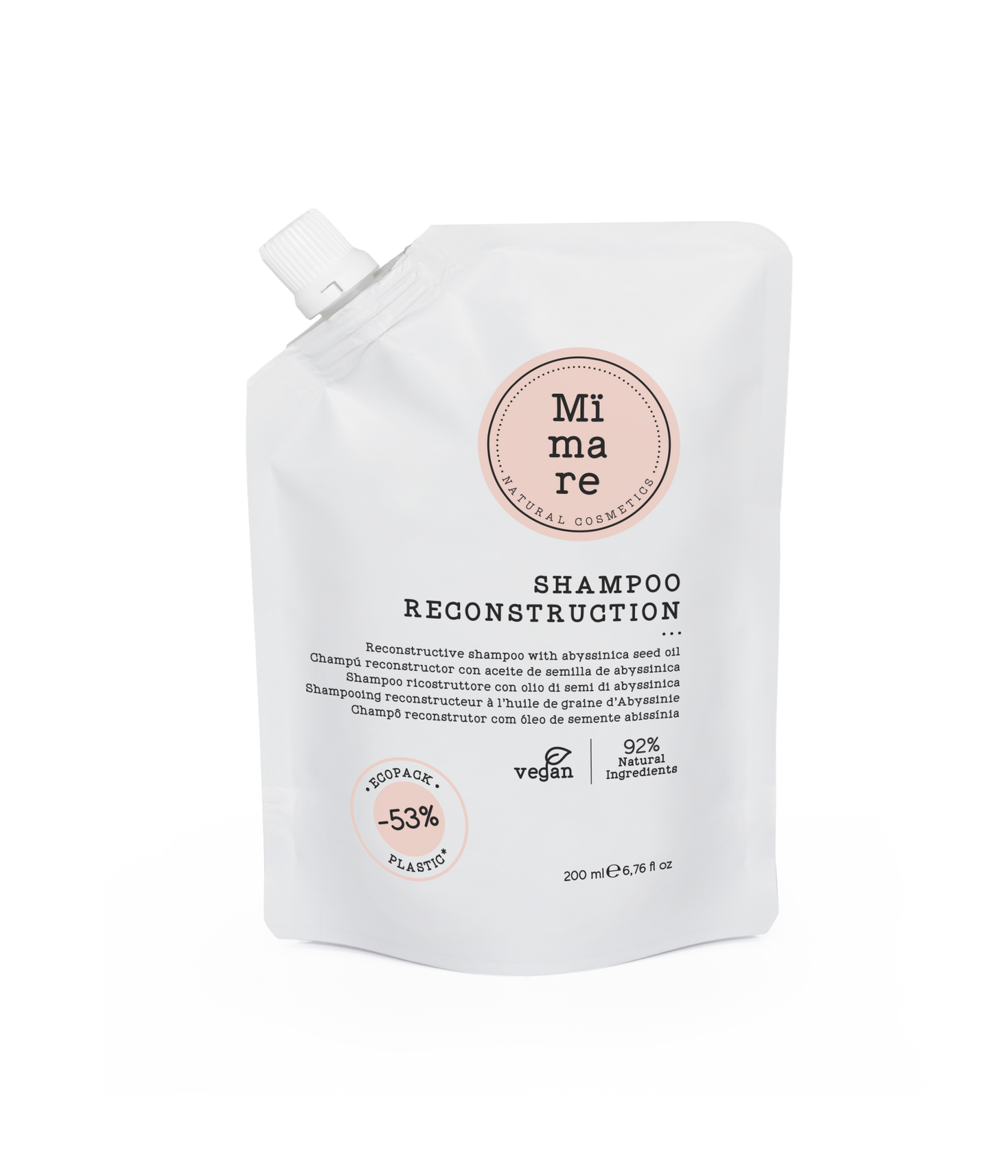 Shampoo de Reconstrução Todos os Tipos de Cabelo Mimare