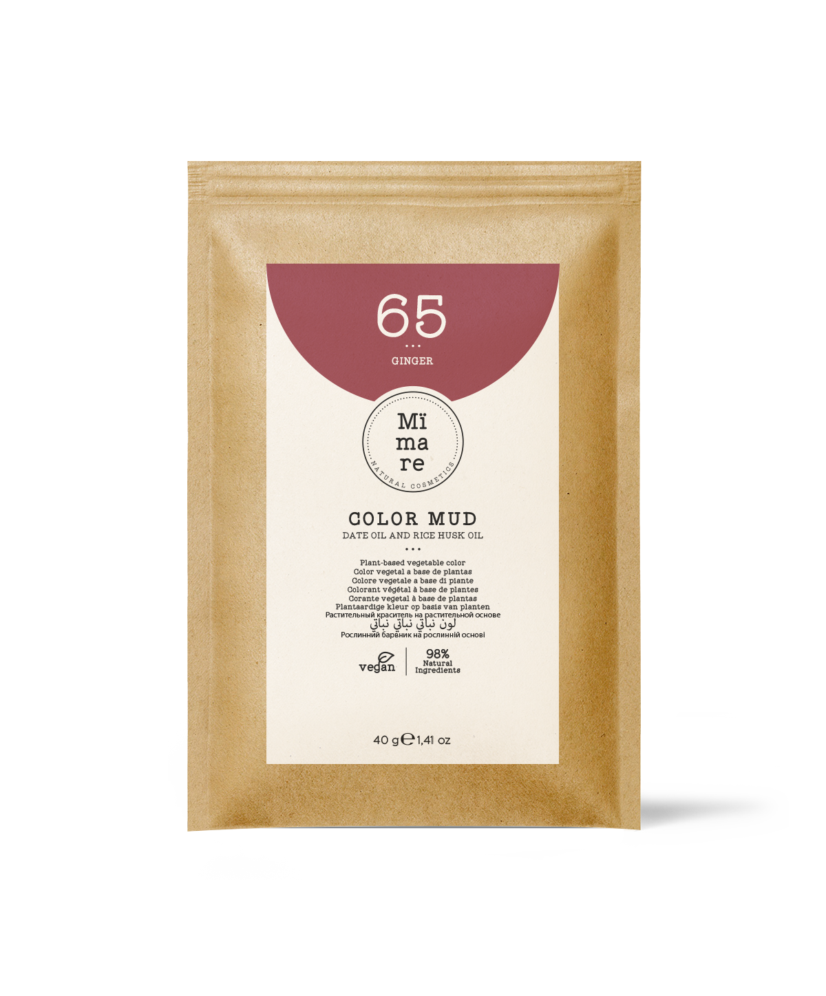 Coloração Vegana em Argila 40g Mimare